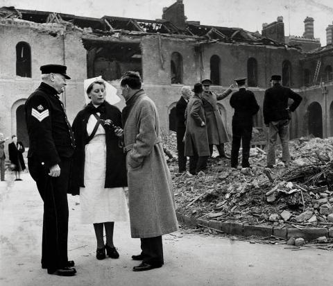 Royal Hospital Chelsea bomb damage